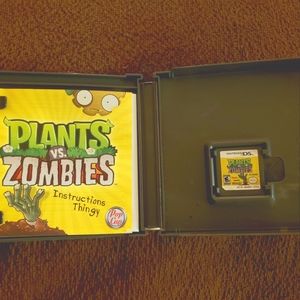 Nintendo DS plants vs zombies